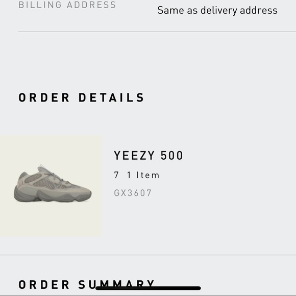 Brand new Adidas Yeezy 500 - Picture 7 of 7